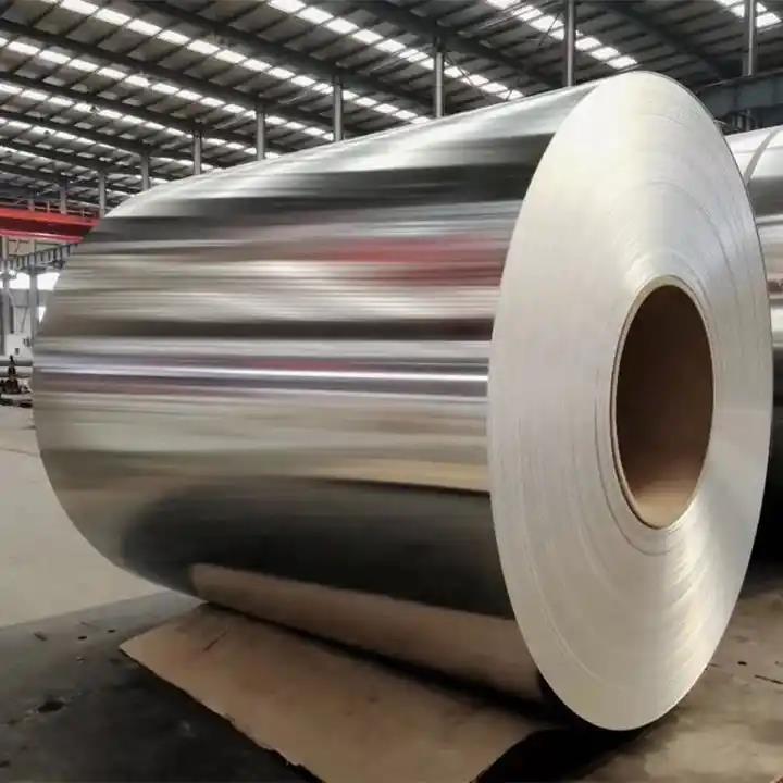 Top Quality Aluminum Coil Silver Surface 3003 aluminum coil 4047 sheet aluminum roll factory price