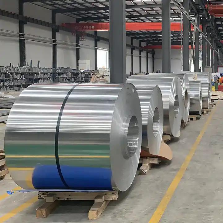 Top Quality Aluminum Coil Silver Surface 3003 aluminum coil 4047 sheet aluminum roll factory price