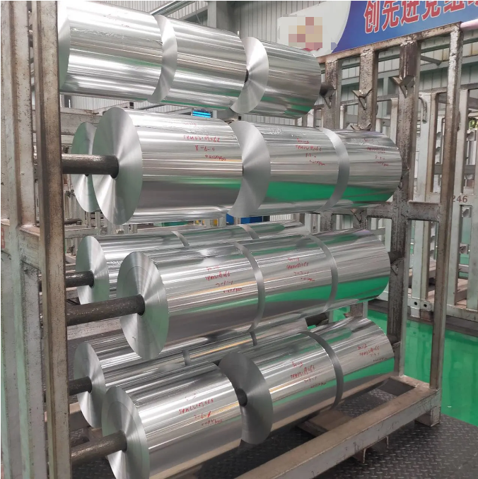 8011 H22 Eco - friendly Aluminum Foil Industrial Making Packing Aluminium Foil Rolls