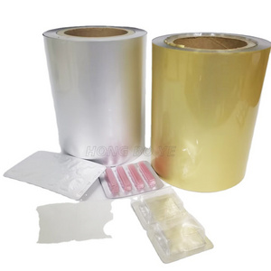 High quality tablet packaging PTP aluminum foil blister packaging material for medical pills