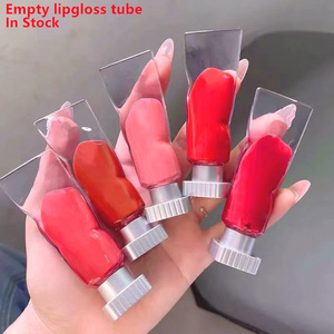 luxury lip oil wand lip gloss tubes lipgloss container with box and logo