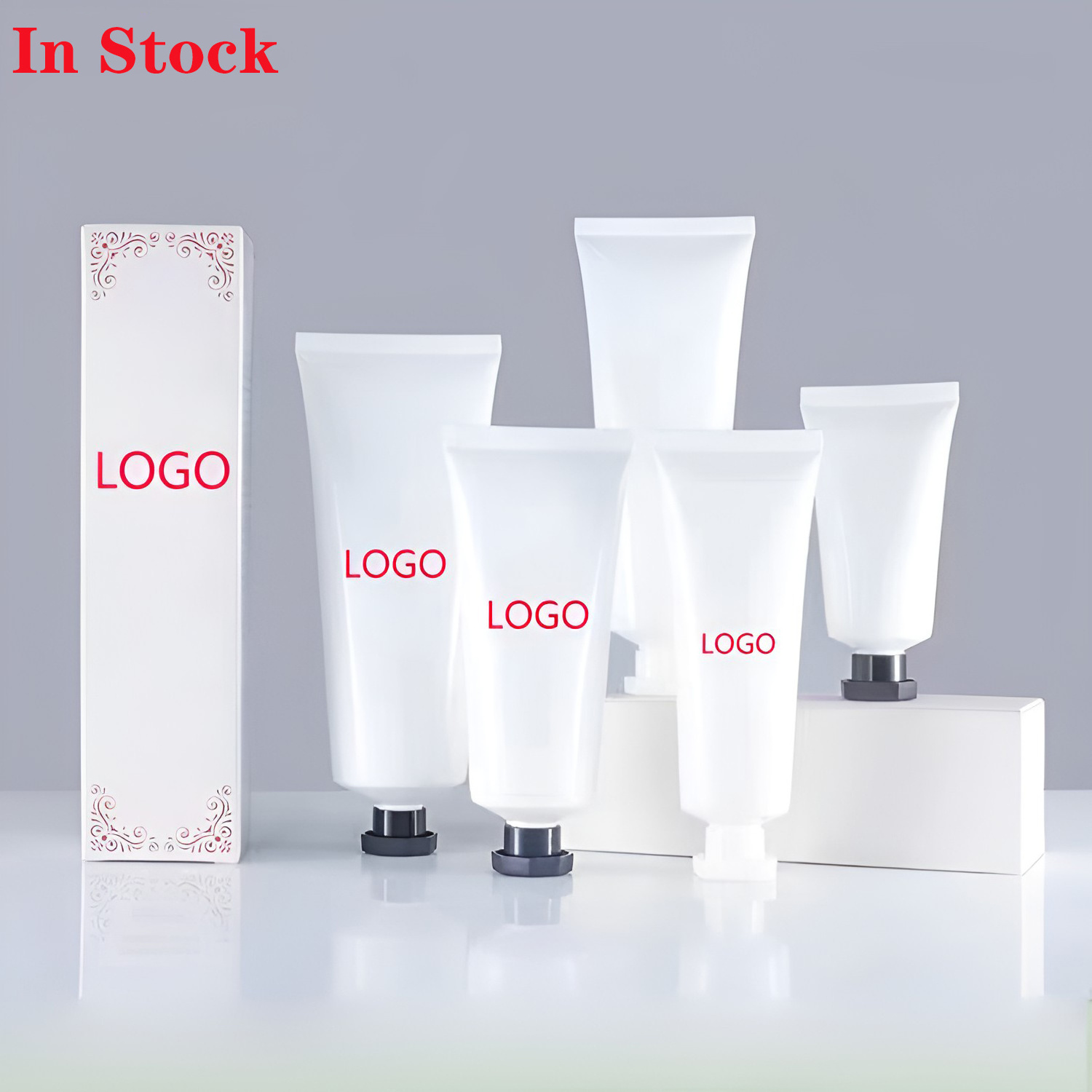 face wash handcream plastic packaging cosmetic squeeze aluminum sunscreen hand cream tube