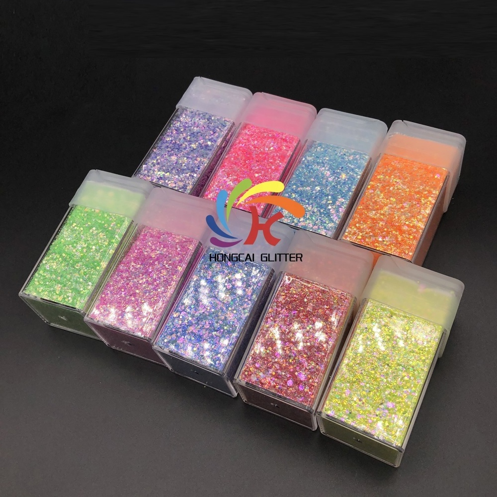 Bulk Wholesale Packaging 2oz Bag Shaker Jar Bottle Glitter 1oz 1/2oz 1g 5g 10g 20g 50g 100g 500g 1kg Glitter