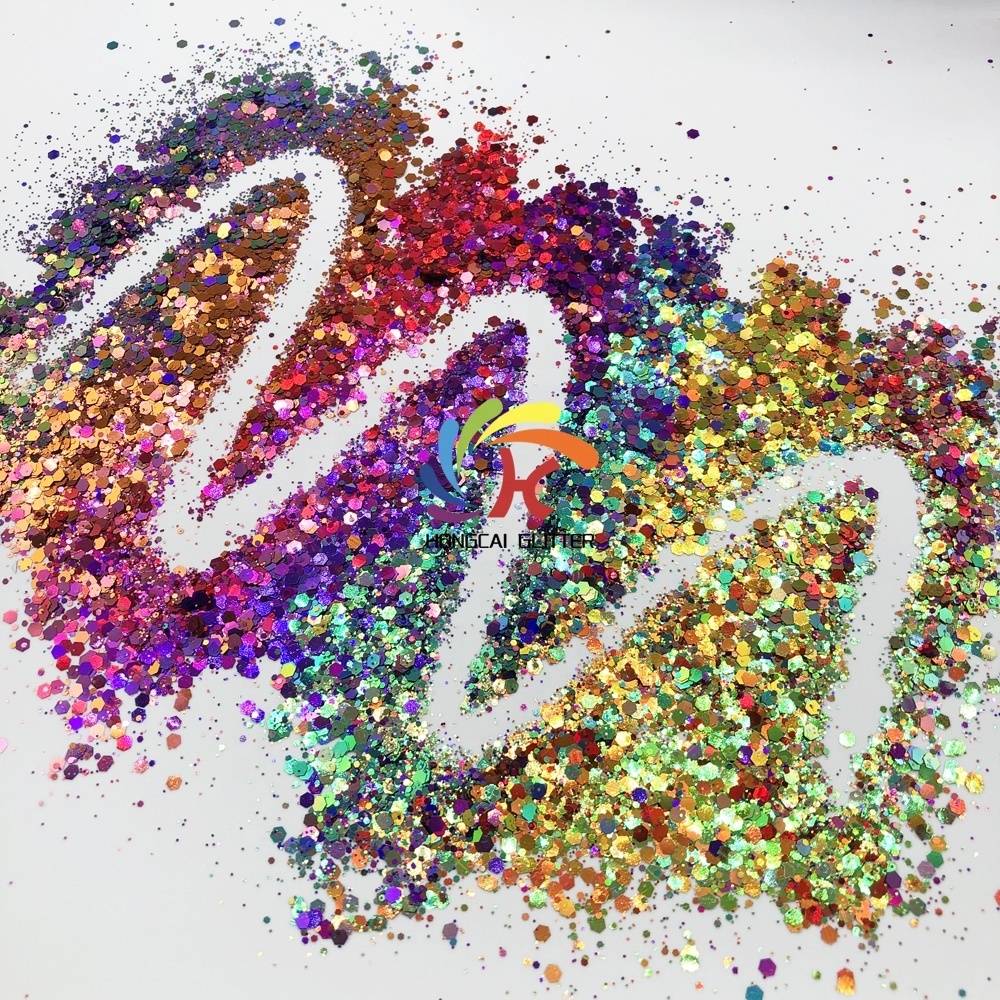 bulk 5000 colors cosmetic grade chunky glitter for tumbler