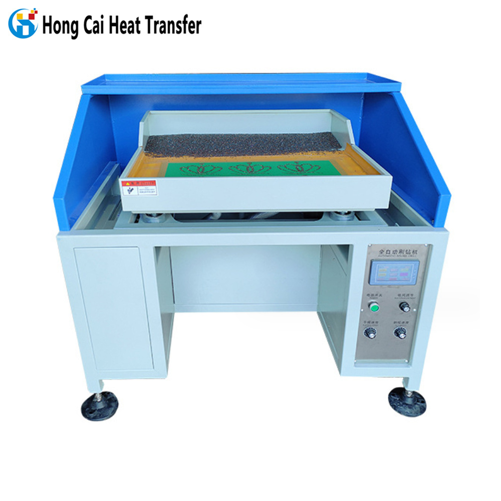 Hongcai automatic rhinestone transfer shaking machine rhinestone fixed rhinestone pattern making machine