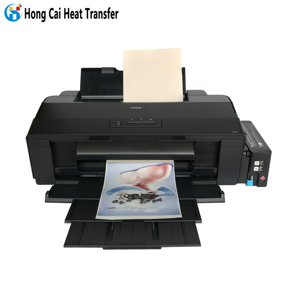 Hongcai epson L1800 A3 printer for heat sublimation paper/PET film heat transfer/photo printer 3 in 1