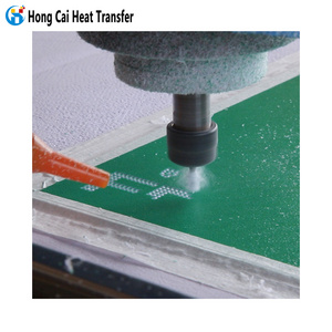 Hongcai rhinestone heat transfer pattern laser cutting material Customized 1.3-3mm shape size PVC plastic sheet