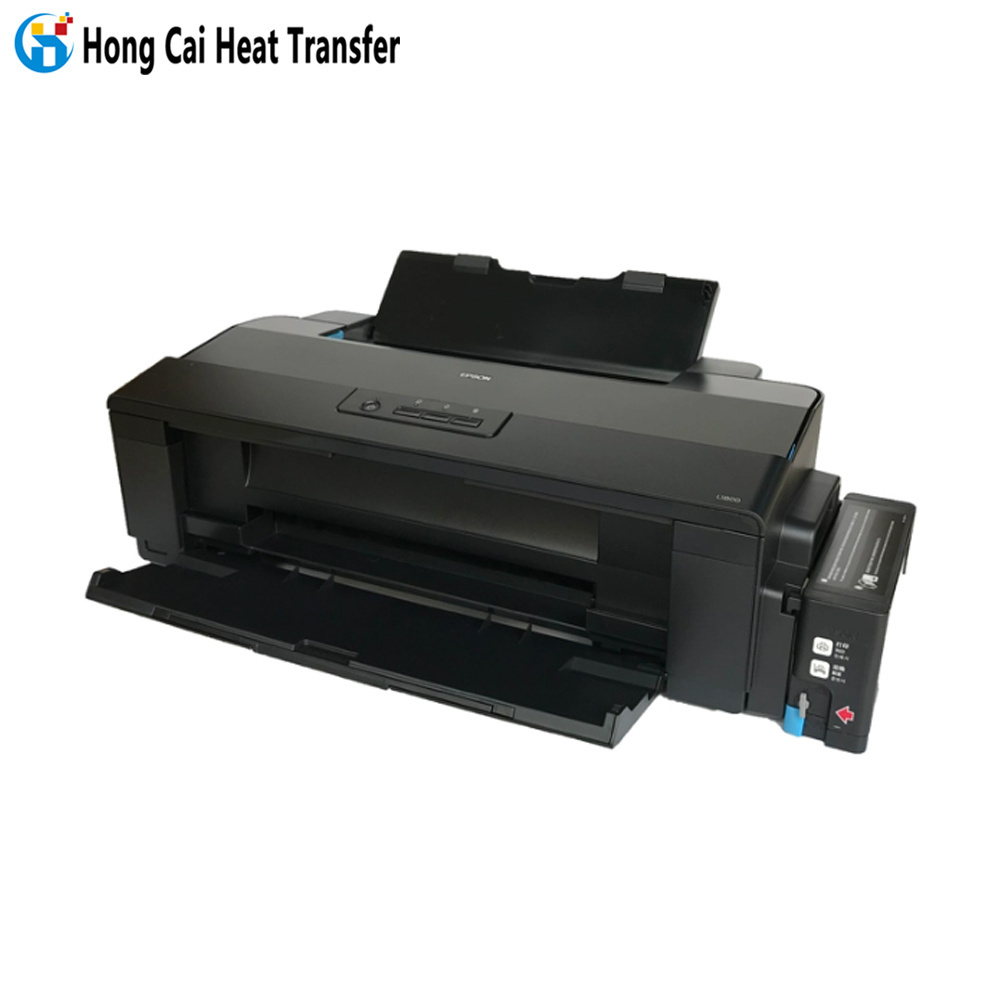 Hongcai epson L1800 A3 printer for heat sublimation paper/PET film heat transfer/photo printer 3 in 1