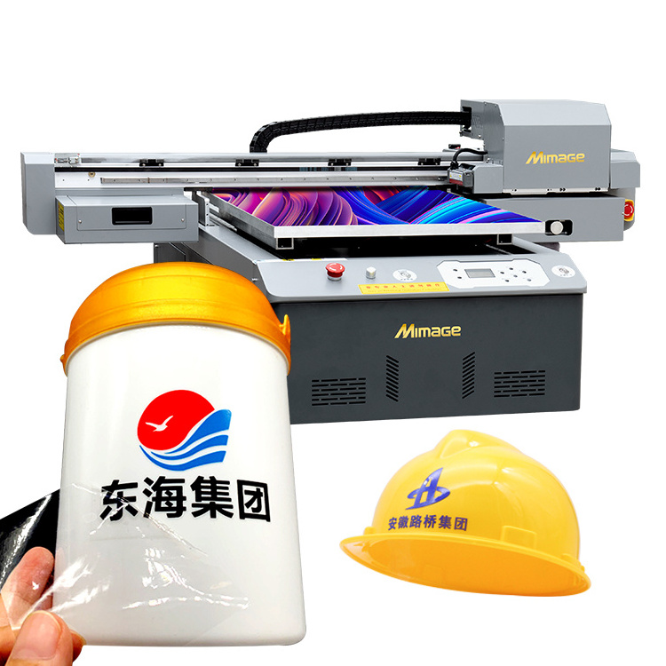 Mimage Good Price Mini 6090 9060 A0 Size Uv Dtf Printer Led Flatbed Uv Printer For Gift Box Glass Oval Box