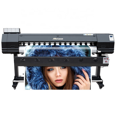 Distributor wanted Mimage 1.8m DX5/i3200/XP600 eco solvent wide format printer outdoor banner/tarpaulin/vinyl printer price