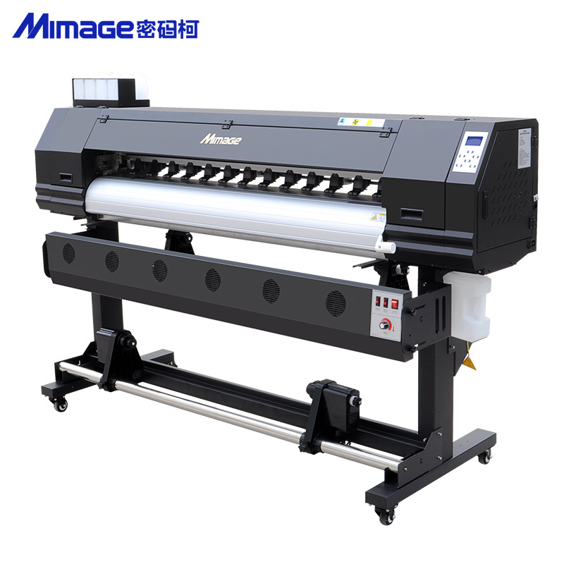 Mimage 1.6m uv roll to roll machine 3D wallpaper uv printing machine xp600 DX11 head