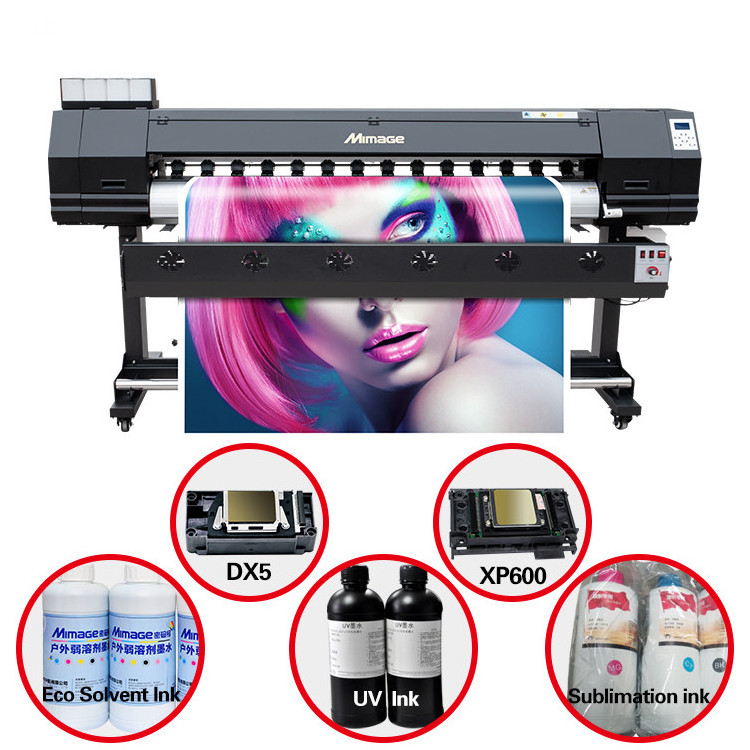 Mimage Fast Speed 1.8m/6ft XP600/i3200 head dye sublimation textile fabric inkjet printing machine price