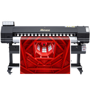 Mimage factory 1.8m 6ft 70in fabric ribbon Dye Large Format Sublimation Printer printing machine  with xp600/4720/dx5/5113head