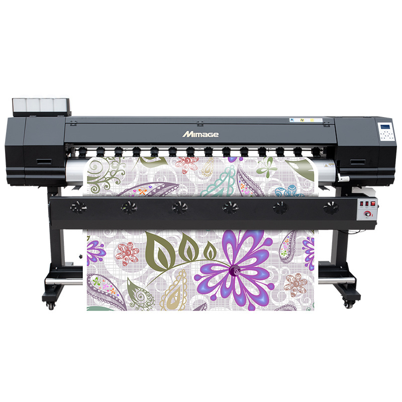 Cheap 1.6m sublimation printer roll to roll textile fabric digital printing machine xp600 head