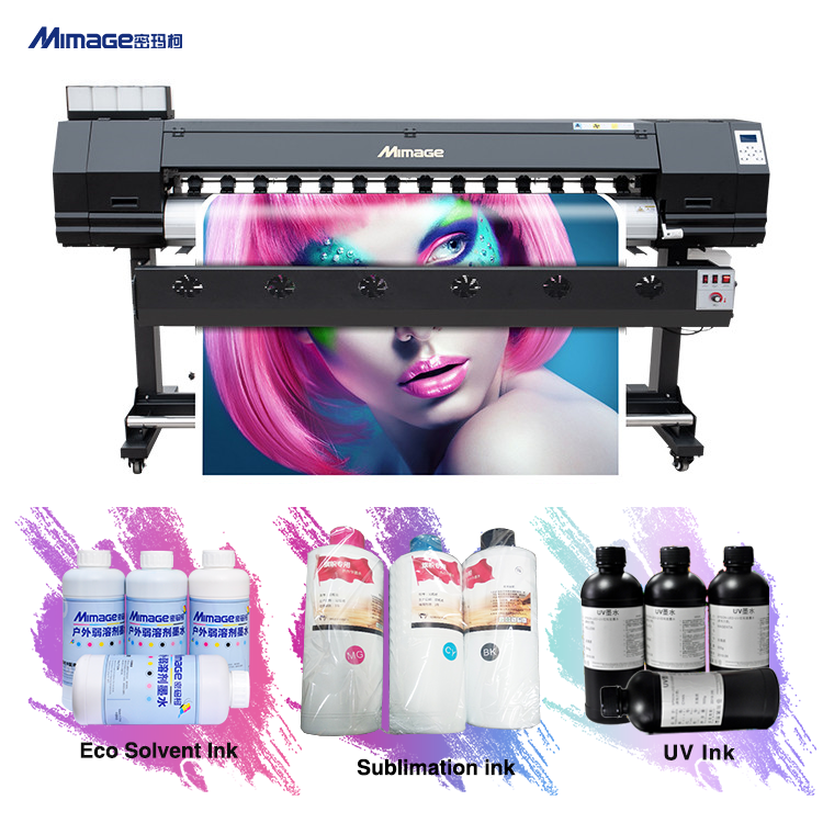 Mimage 1.8m 6ft inkjet wide format printer tarpaulin printing machine xp600 head