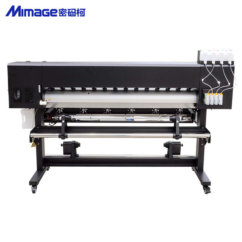 Mimage 1.6m uv roll to roll machine 3D wallpaper uv printing machine xp600 DX11 head