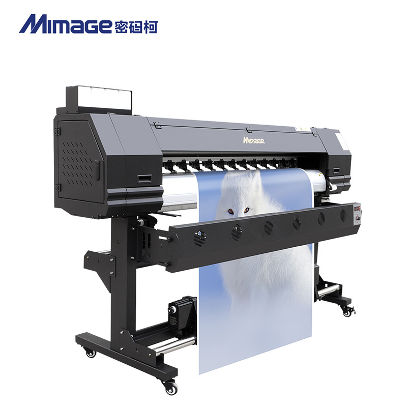 Mimage 1.6m uv roll to roll machine 3D wallpaper uv printing machine xp600 DX11 head