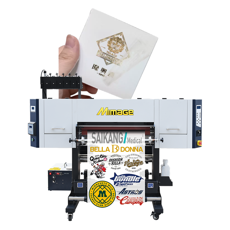 Locor High Quality 30cm/60cm UV DTF printer 3D label stickers printing machine