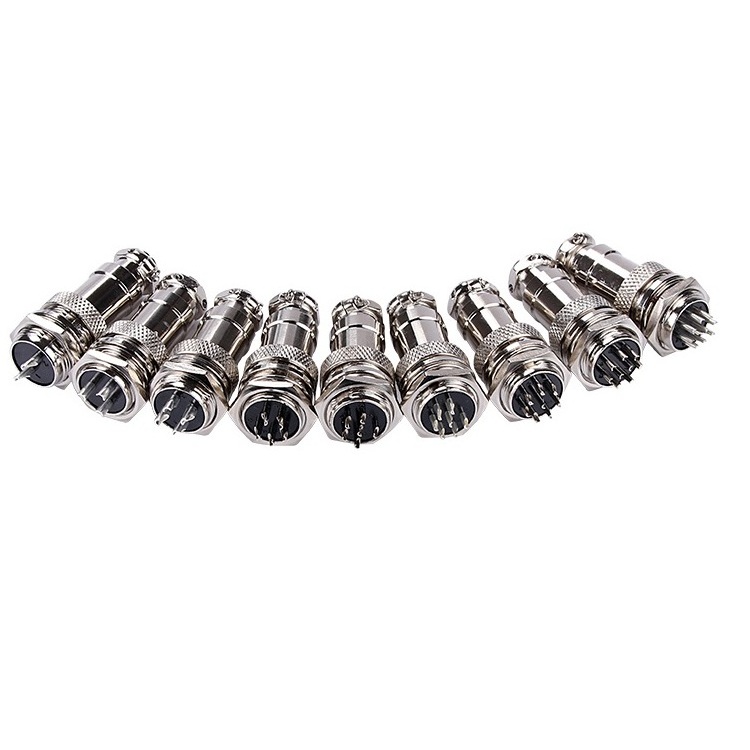 GX16 M16 2 3 4 5 6 7 8 9 10 Pin Aviation Connector Male Female Connectors