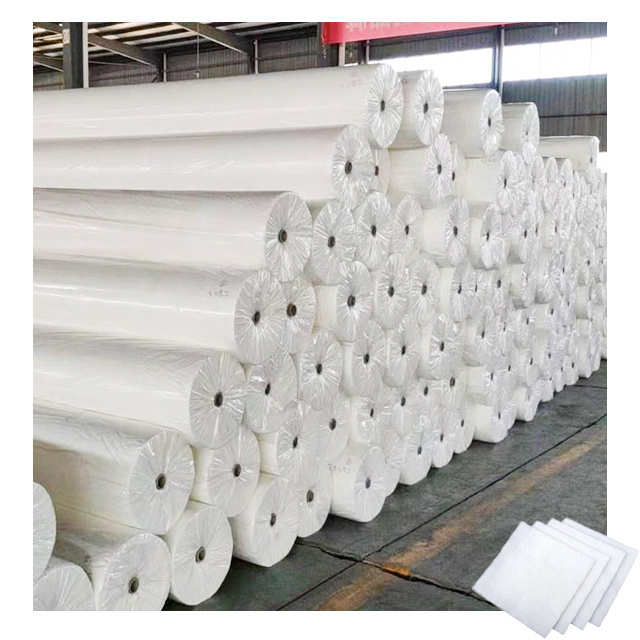 Short filament polyester fiber non-woven fabric Road construction drainage soil filter fabric Geotextile retaining wall