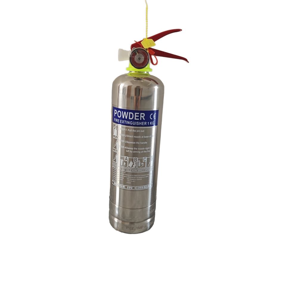 China 1kg stainless steel  ABC dry chemical fire extinguisher powder manufacturer fire extinguisher for sale