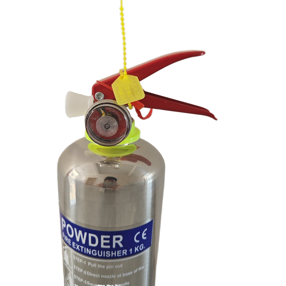 China 1kg stainless steel  ABC dry chemical fire extinguisher powder manufacturer fire extinguisher for sale