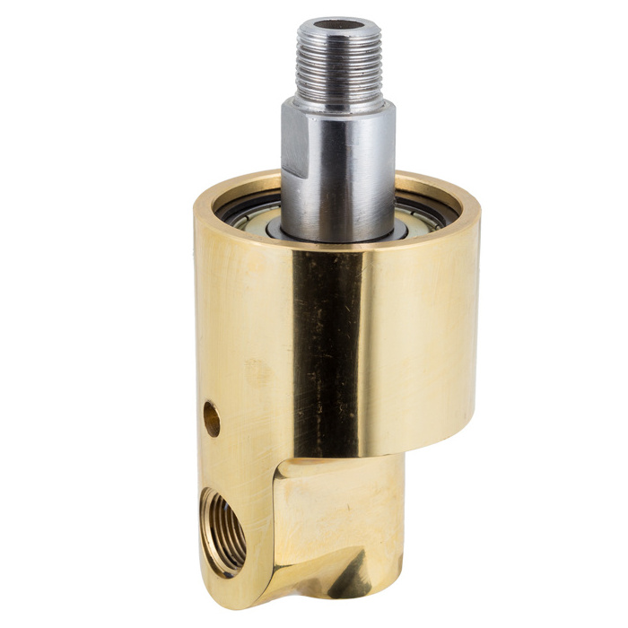 straight thread connector/hydraulic water rotary joint