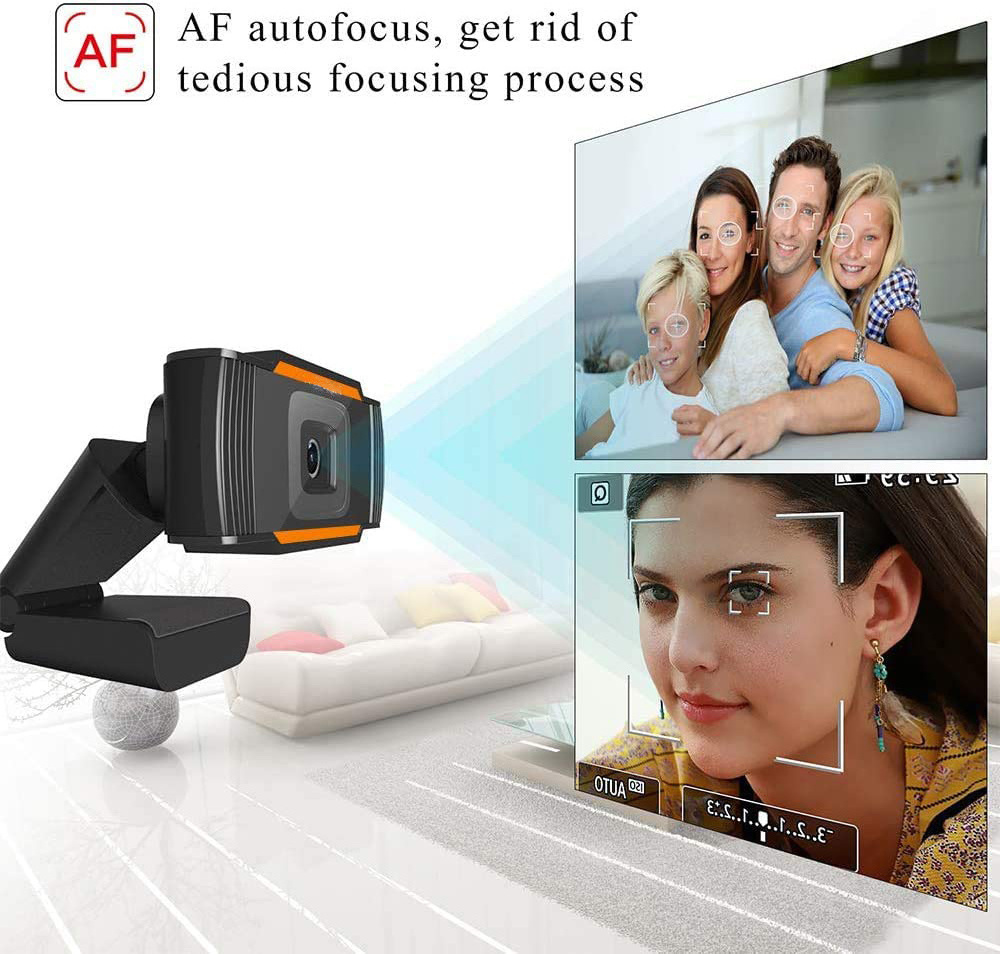 Web Camera Webcam 1080P,Chinese Wide Angle Full Hd 1080P 60Fps Computer Camera Webcam With Mic