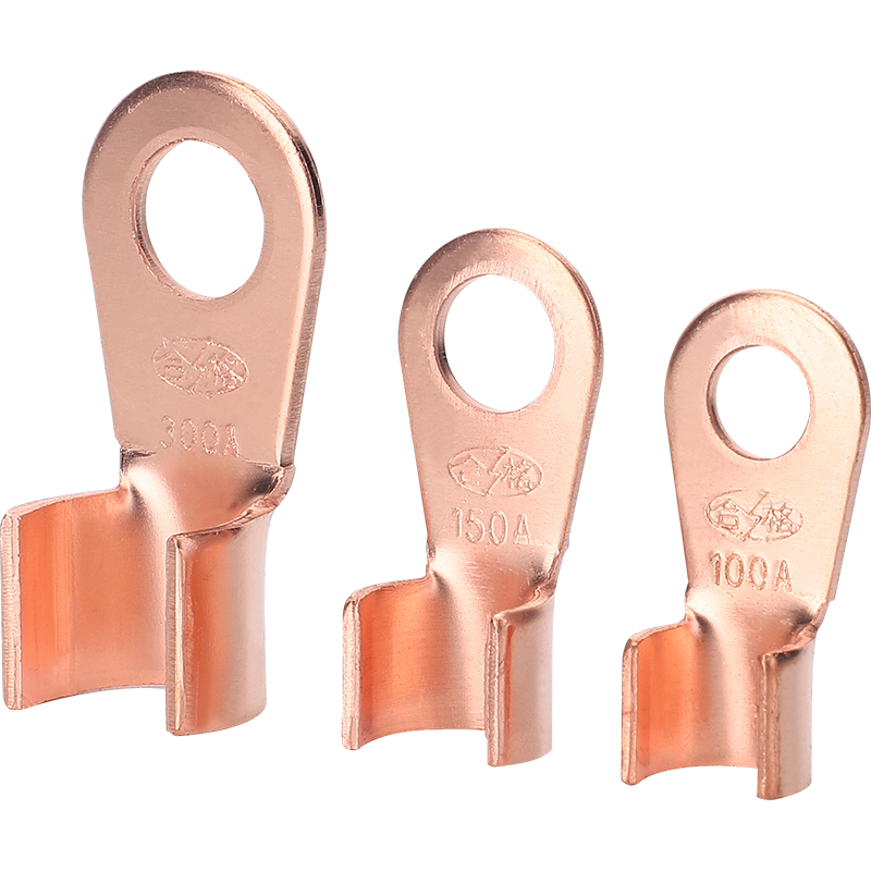 High Voltage Copper C45 molded case circuit breakerCopper Tube Terminal OT-60MM Steel Tinned Copper Cable Lug With Eyelets