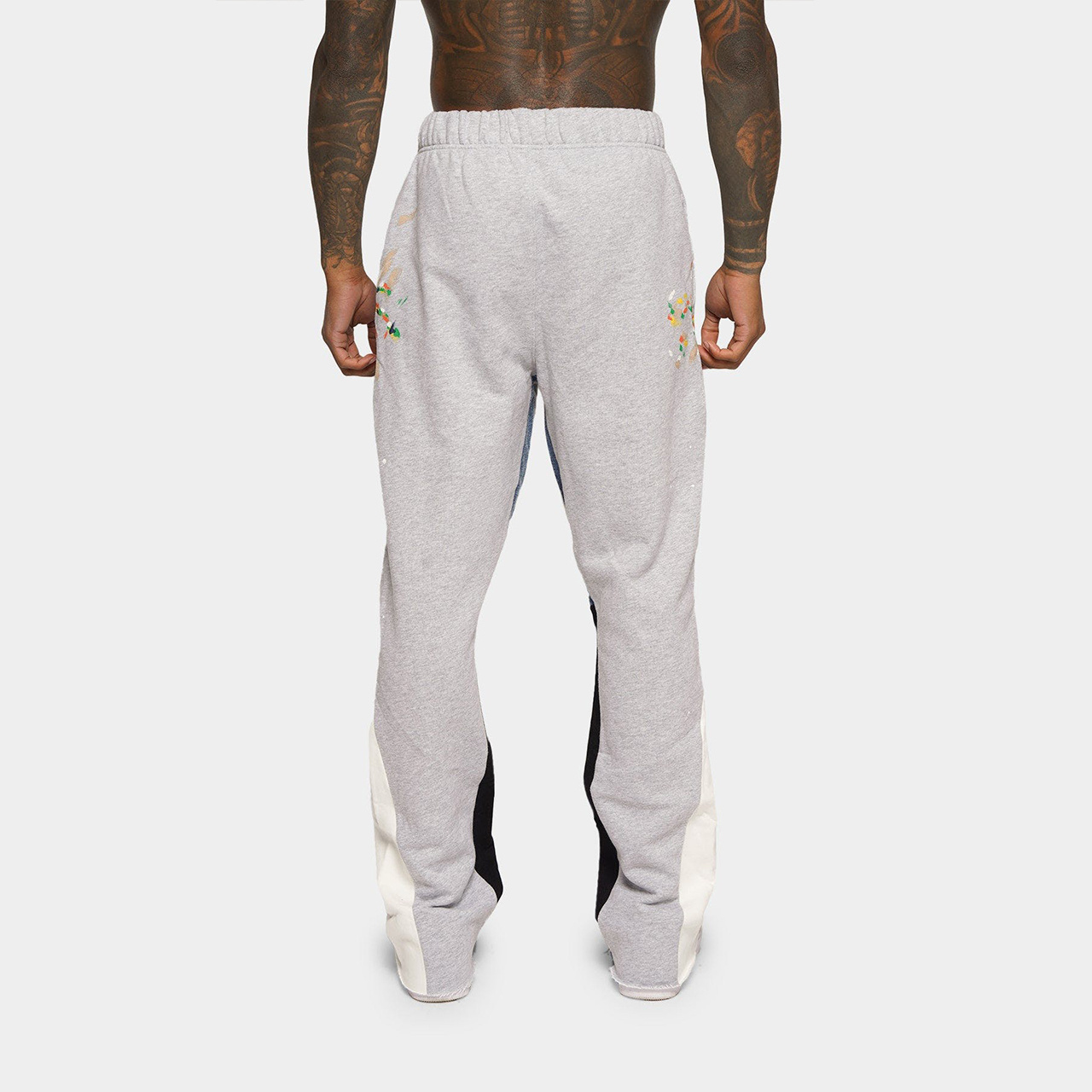 Unisex Men's Acid Washed Faded Baggy Sweatpants Joggers Men Straight Wide Leg Loose Sweatpants Mens