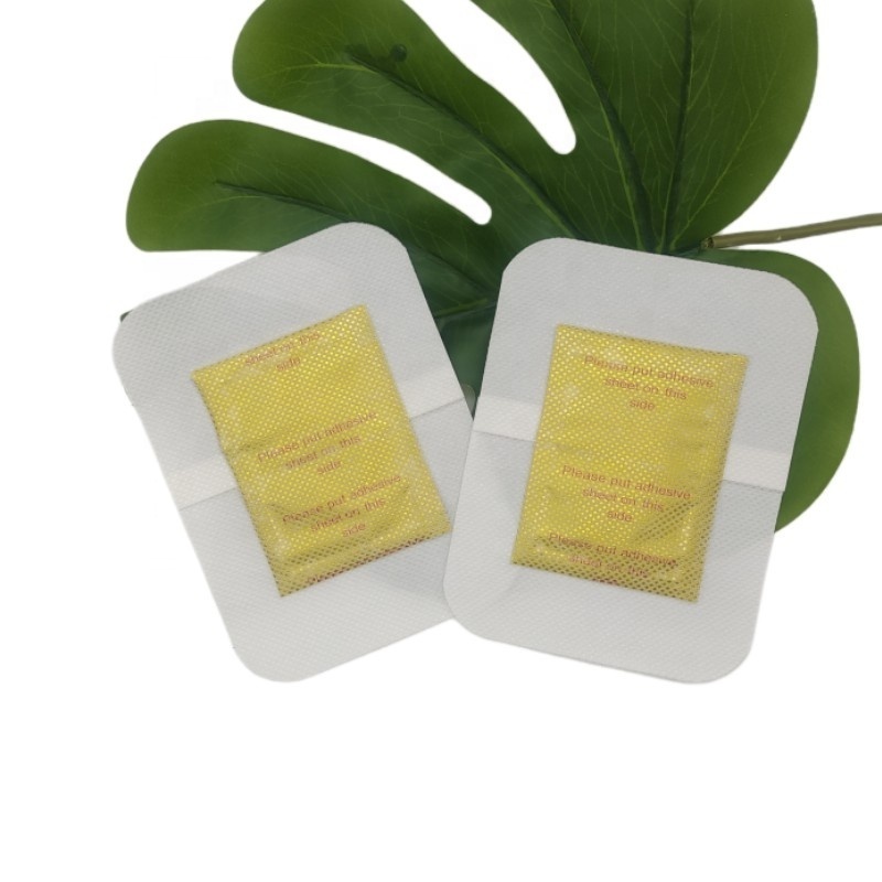 wholesale deep cleaning bamboo vinegar foot patch  ginger foot patch for slimming bamboo vinegar bamboo detox foot patch