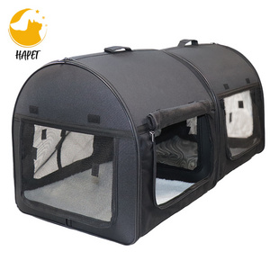 Travel Collapsible Cat Carrier Pet Travel Carrier Bag Carriers Outdoor House Crate Pet Cage Dog Kennels