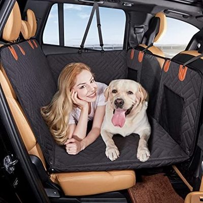 Back Seat Extender for Dogs Hammock for Car Travel Bed Dog Hammock Car Seat Cover