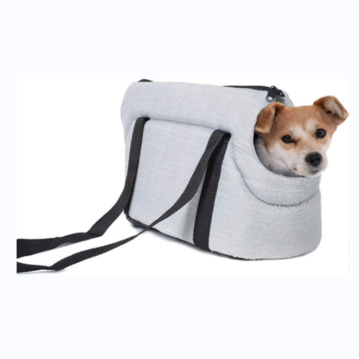 Cushion Strap Zipper Carrier Purse Tote Bag Portable Hand-Free Pet Shoulder Bag