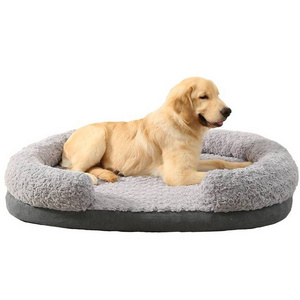 Premium Manufacturer Pet Beds Custom Luxury Large Memory Foam Orthopedic Dog Bed