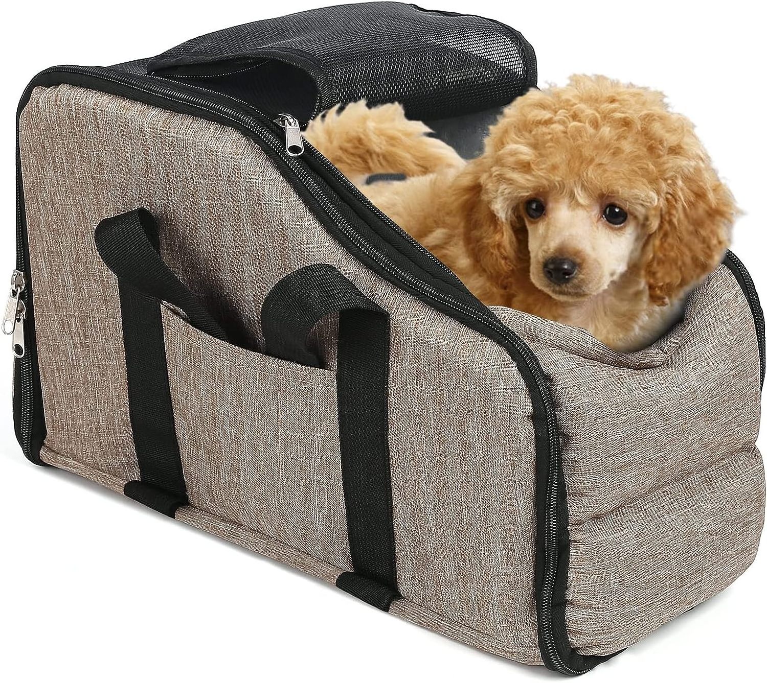 Booster Car Seats for Pets Puppies and Cats Center Console for Travel Outgoing