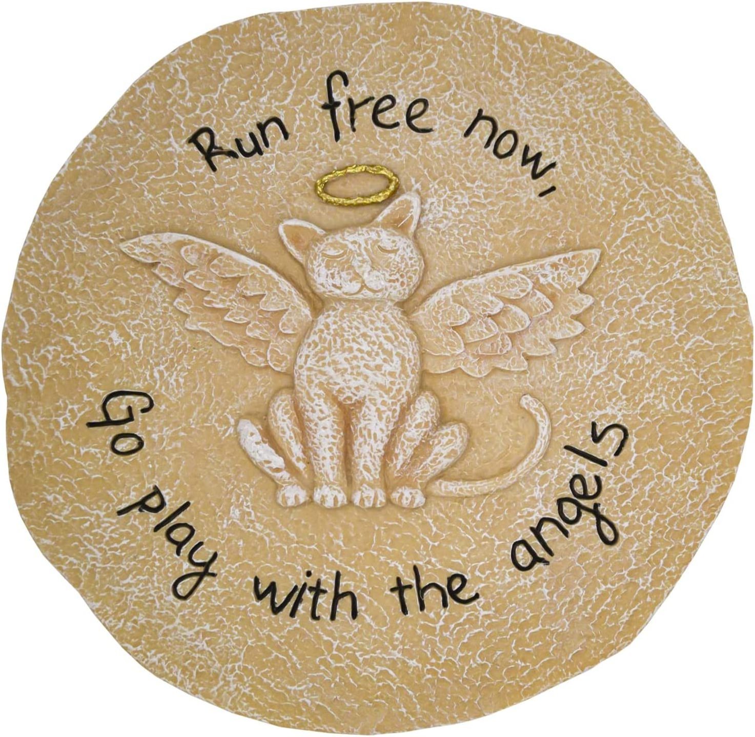 Cat Memorial Stones,pet Memorial Gifts decor for Lovers Statue,Bereavement Gifts for Loss of pet