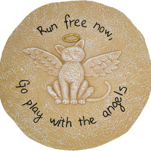 Cat Memorial Stones,pet Memorial Gifts decor for Lovers Statue,Bereavement Gifts for Loss of pet