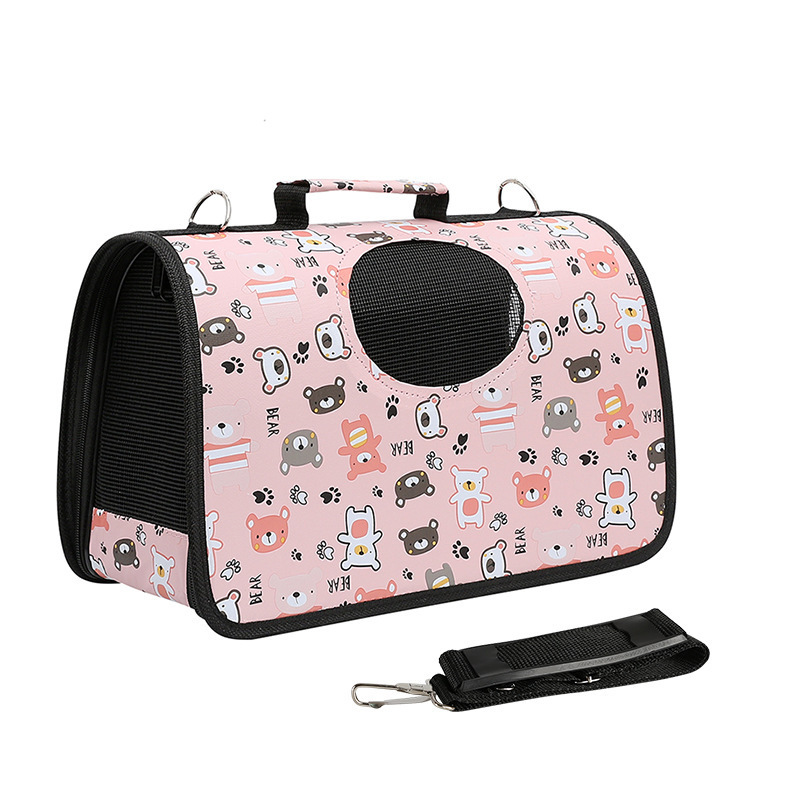 Cat Carrier Handbag Breathable Outdoor Pet Carriers Small Dog Cat Airline Approved Pet Cat Carrier Bag.