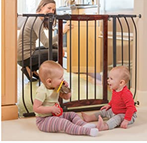 Extra Tall Decor Safety Baby Gate, Fits Openings 28.75-39.75