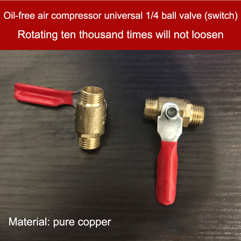 Full copper thickened air compressor ball valve  Mini Brass Ball Valve