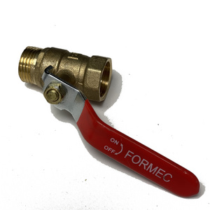 Full copper thickened air compressor ball valve  Mini Brass Ball Valve