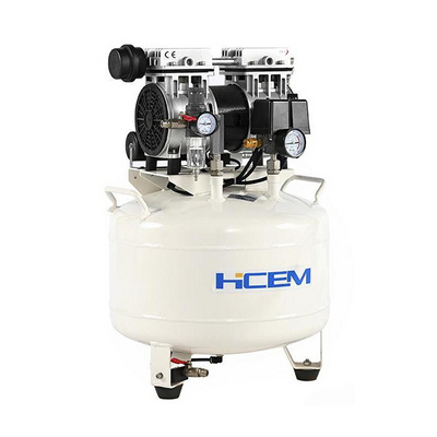 220v 110v dental compressor 1HP 60LPM dental air compressor super silent air compressor oil free for dental hospital