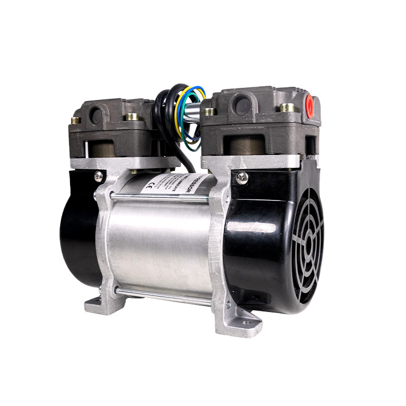 dc12V motor piston oil free air compressor pump 100W oil less air compressor 12v brushless dc pump pcp air compressor 12v