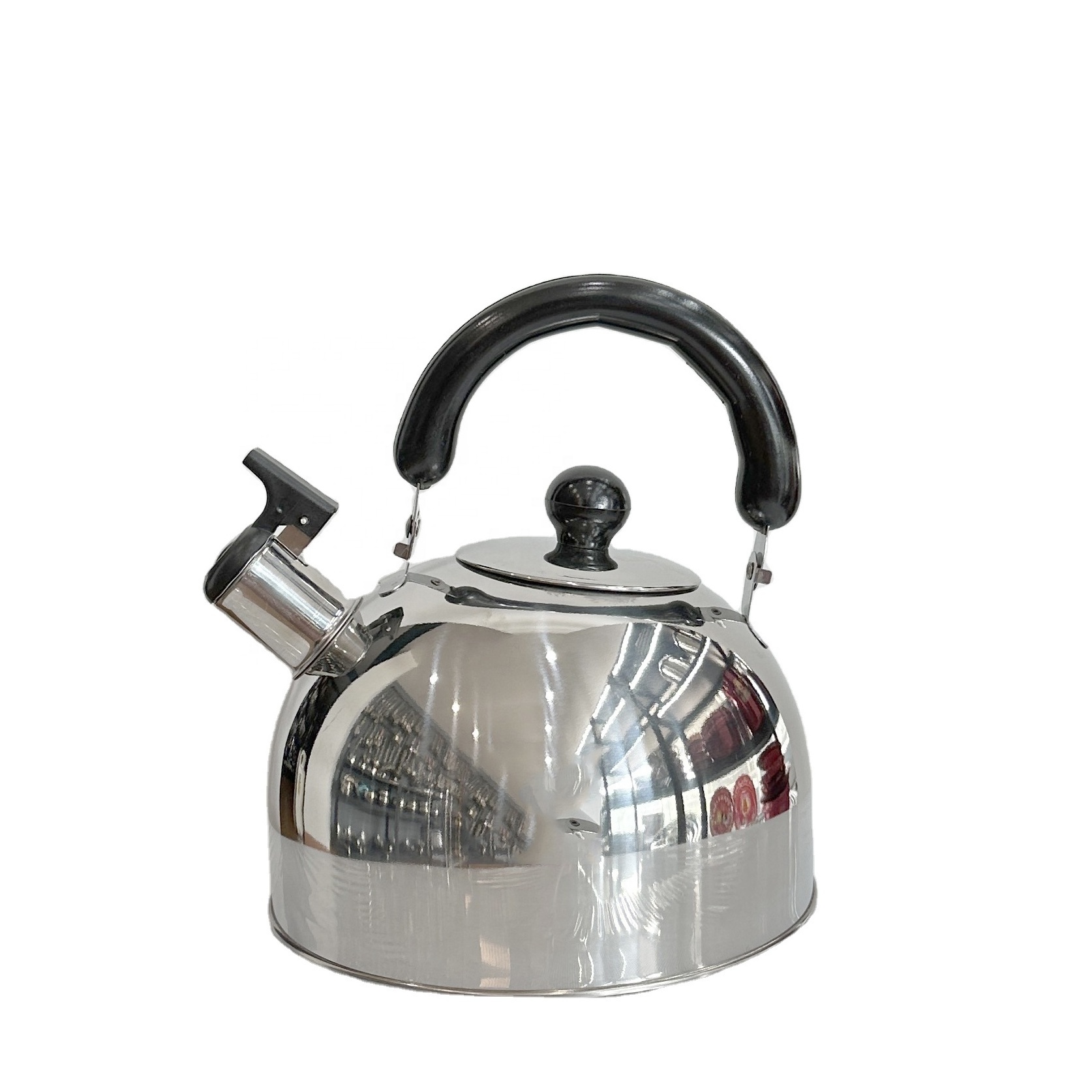 Teapot Camping Lightweight kettle 201 Stainless Steel  Whistle Kettle