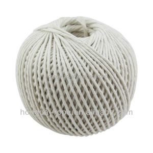 eco-friendly natural cotton fiber 3-strand twisted cotton cooking twine/kitchen twine/bakers twine