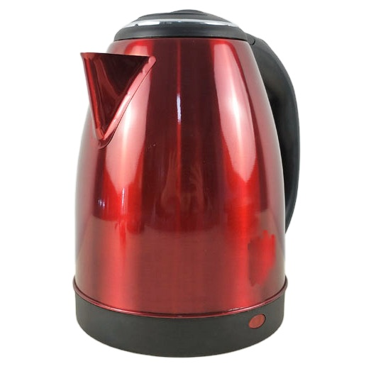 1.8L OEM kitchenware electric water kettle with red coating