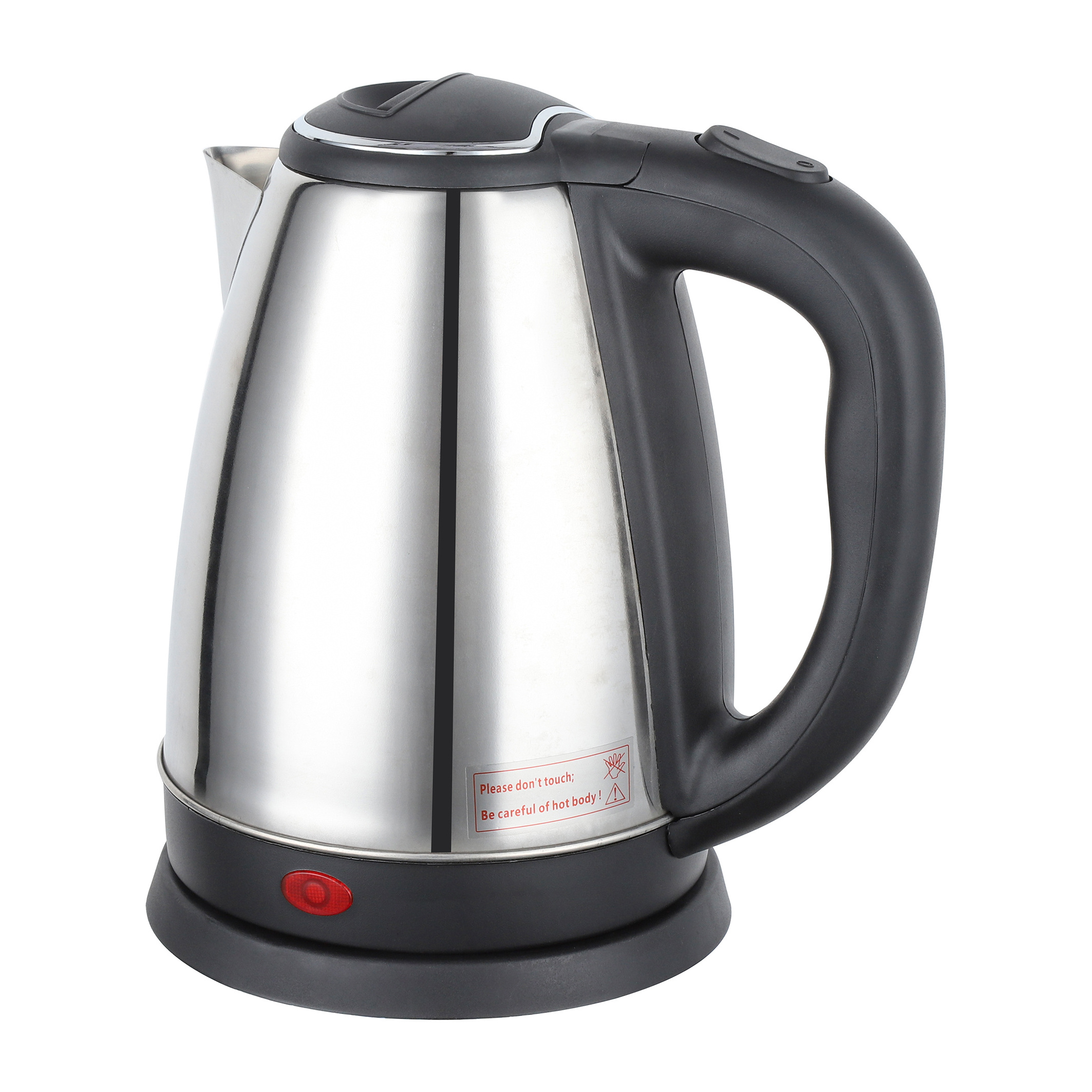 Best selling #201 stainless steel fast boiling 1.8L electric water kettle