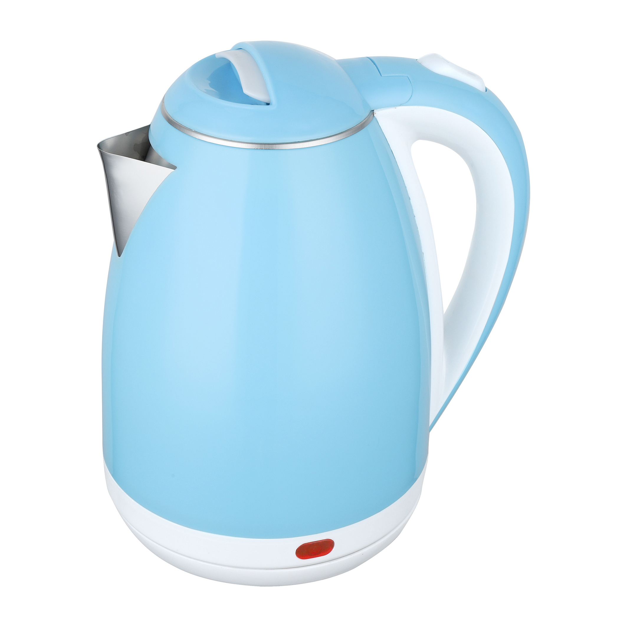 Blue Color double layer Fast boiling 1.8L Electric Stainless Steel Electric Kettle