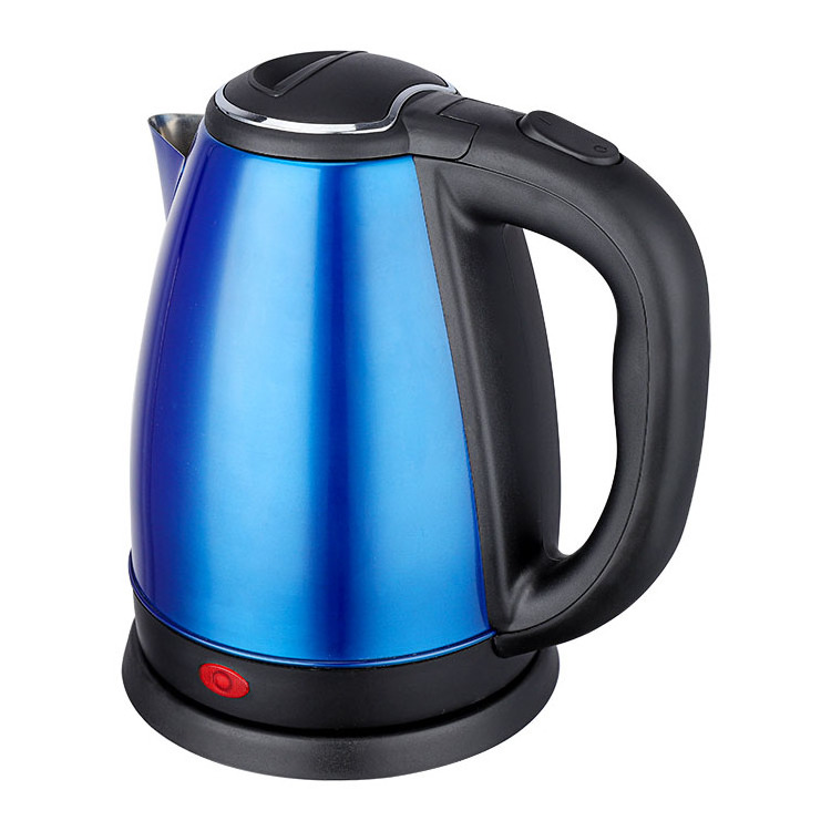 1.8L Electric Water Kettle with blue color painting SS body